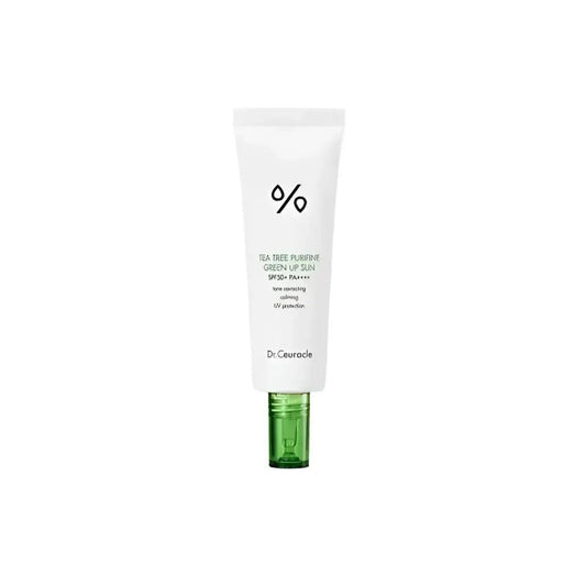 Dr. Ceuracle Tea Tree Purifine Green Up Sun SPF50 PA++++ 50ml Sunscreen - 50ml - Sunscreen