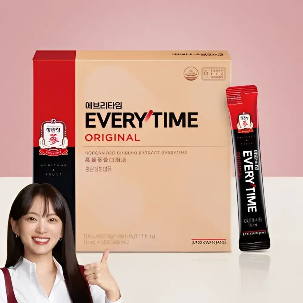 Jung Kwan Jang Korean Red Ginseng EveryTime 10mg 30 Packs - Red Ginseng