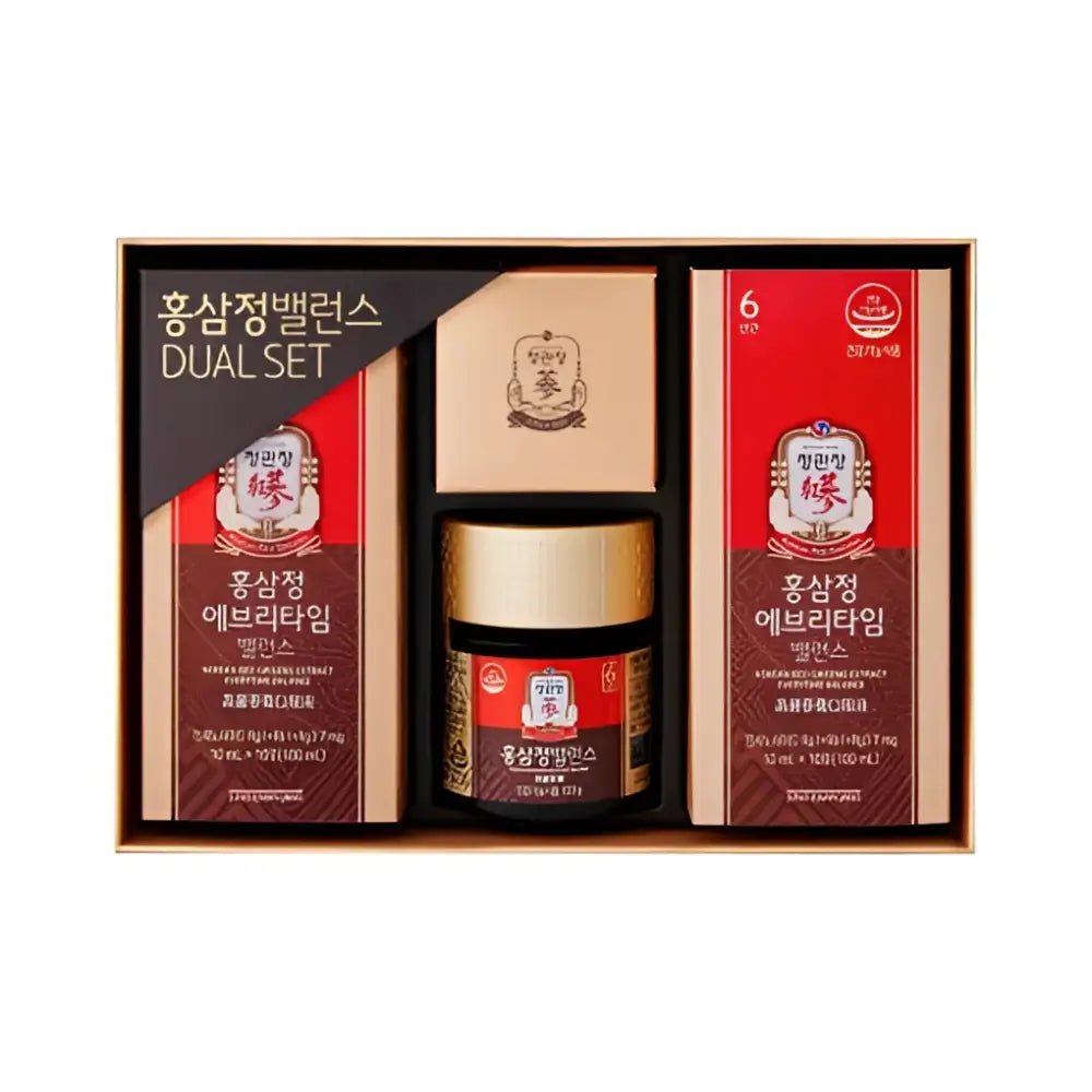 Jung Kwan Jang Korean Red Ginseng Extract Balance Dual Set - Red Ginseng