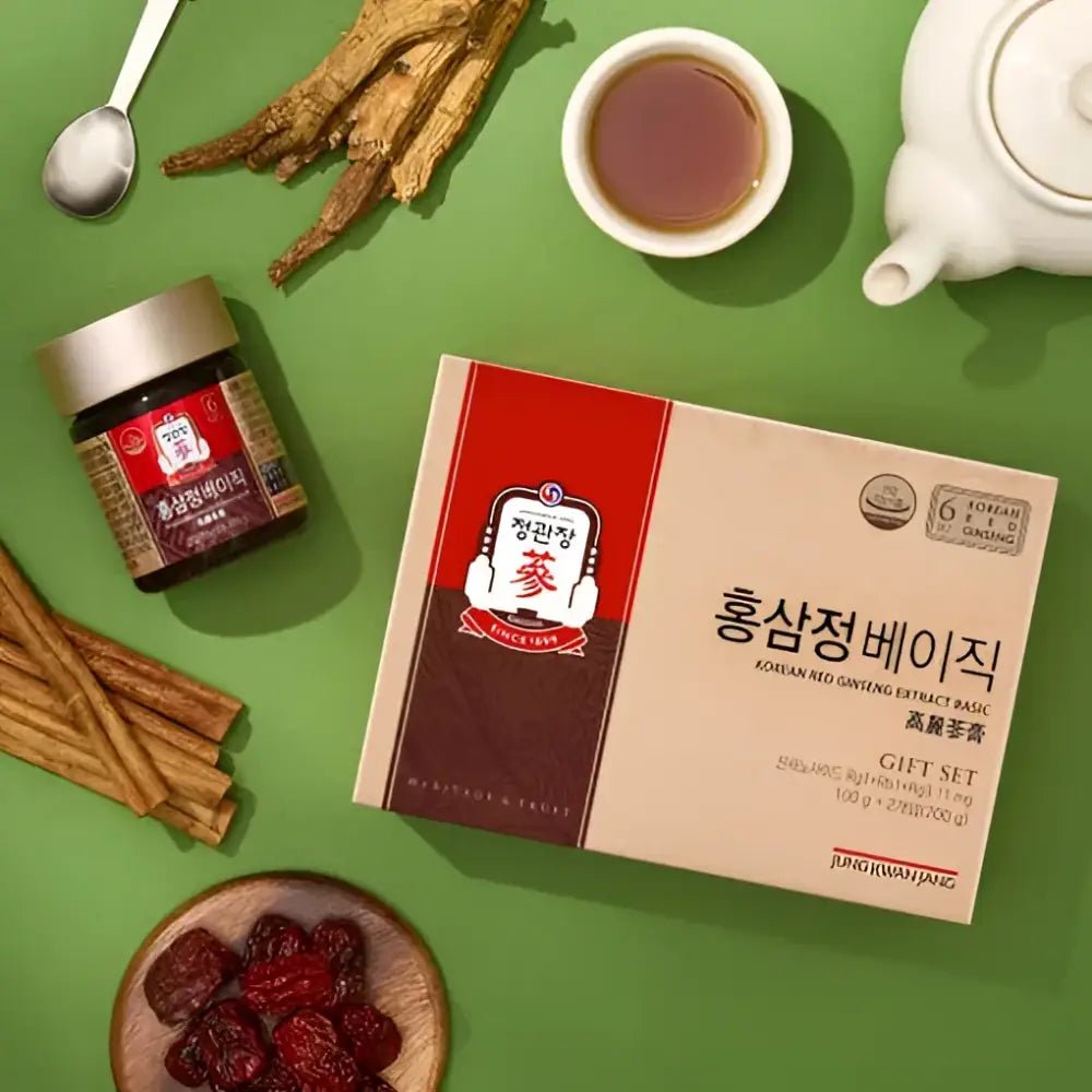 Jung Kwan Jang Korean Red Ginseng Extract Basic 100g*2ea - Red Ginseng