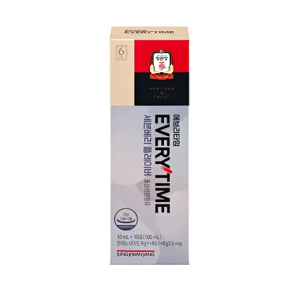 Jung Kwan Jang Korean Red Ginseng Extract Everytime Sevenberry Flavor 10ml 20 Sticks - Red Ginseng