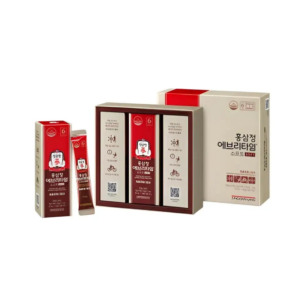 Jung Kwan Jang Korean Red Ginseng Extract EveryTime Soft 30Packs - Red Ginseng