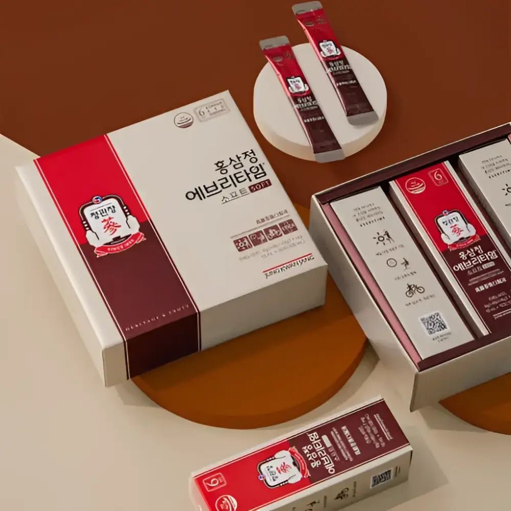 Jung Kwan Jang Korean Red Ginseng Extract EveryTime Soft 30Packs - Red Ginseng