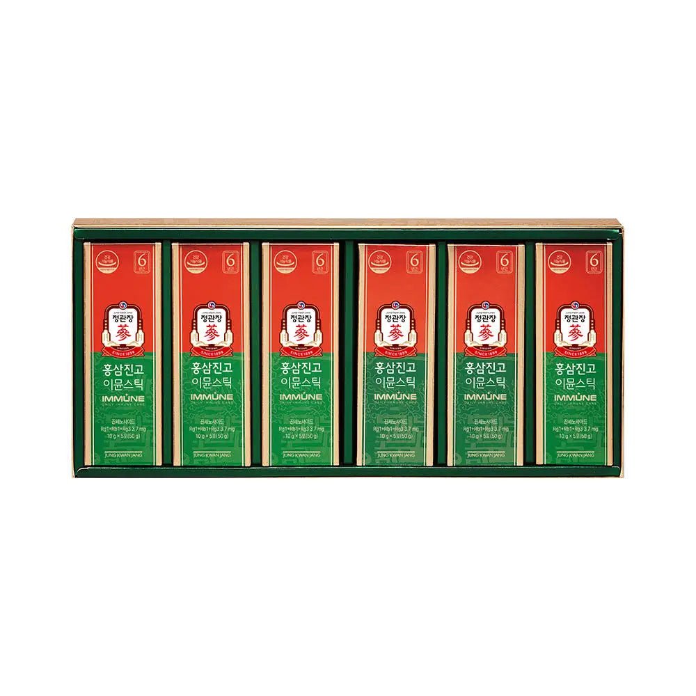 Jung Kwan Jang Korean Red Ginseng Extract Jin Go IMMUNE Stick 30ea - Red Ginseng