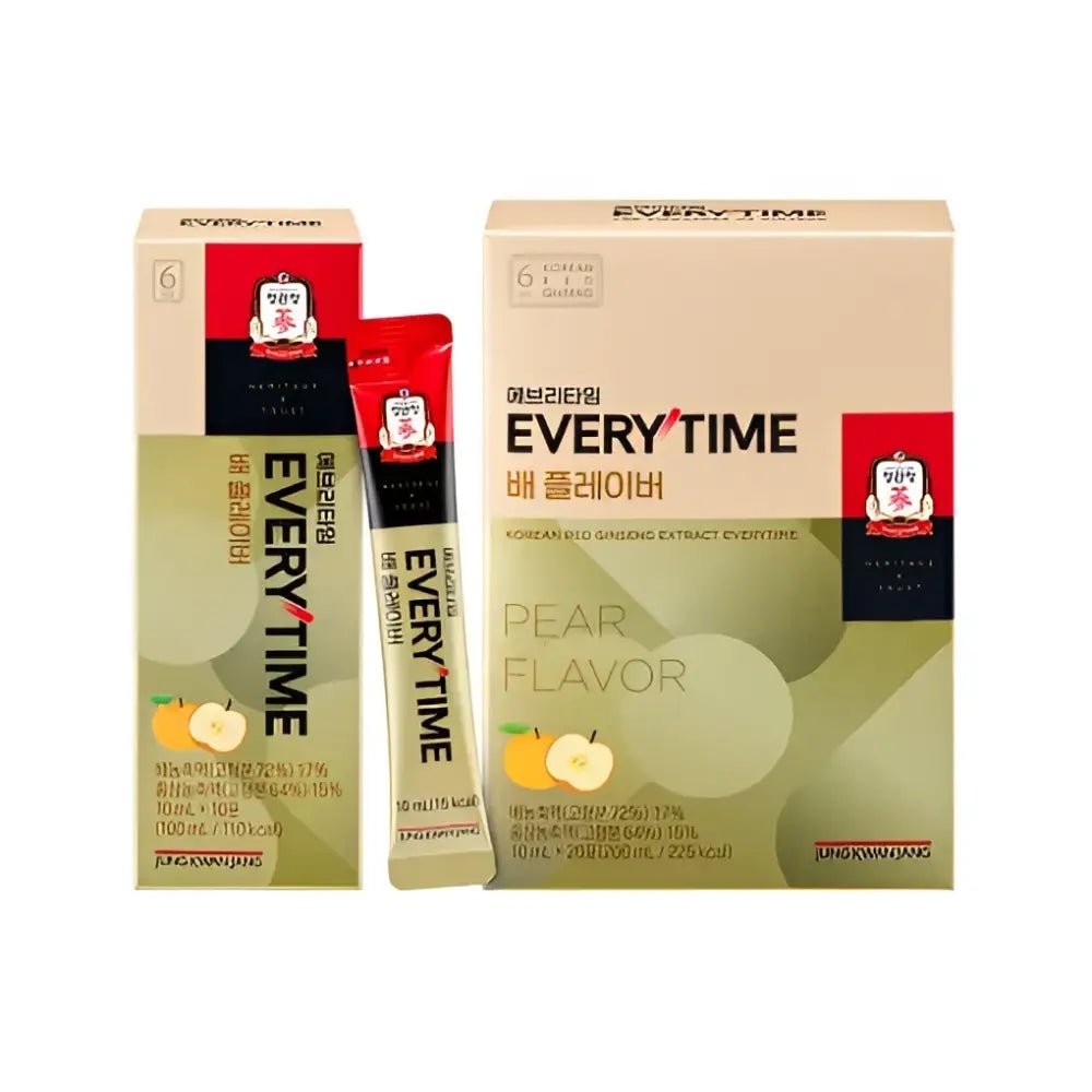 Jung Kwan Jang Korean Red Ginseng Extract Pear Flavor 10ml 20 Sticks - Red Ginseng