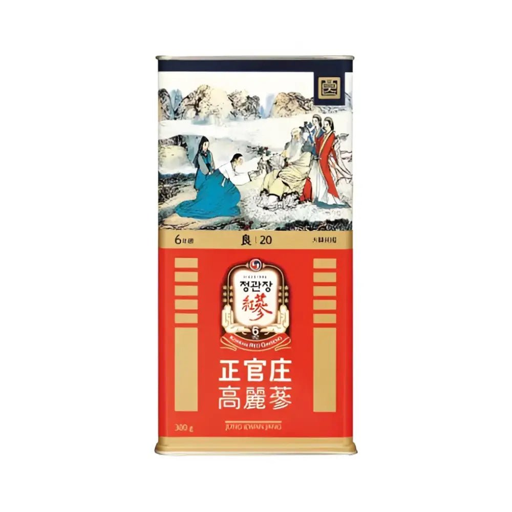 Jung Kwan Jang Korean Red Ginseng Legacy Root Good Grade 20ji 300g - Ginseng Roots
