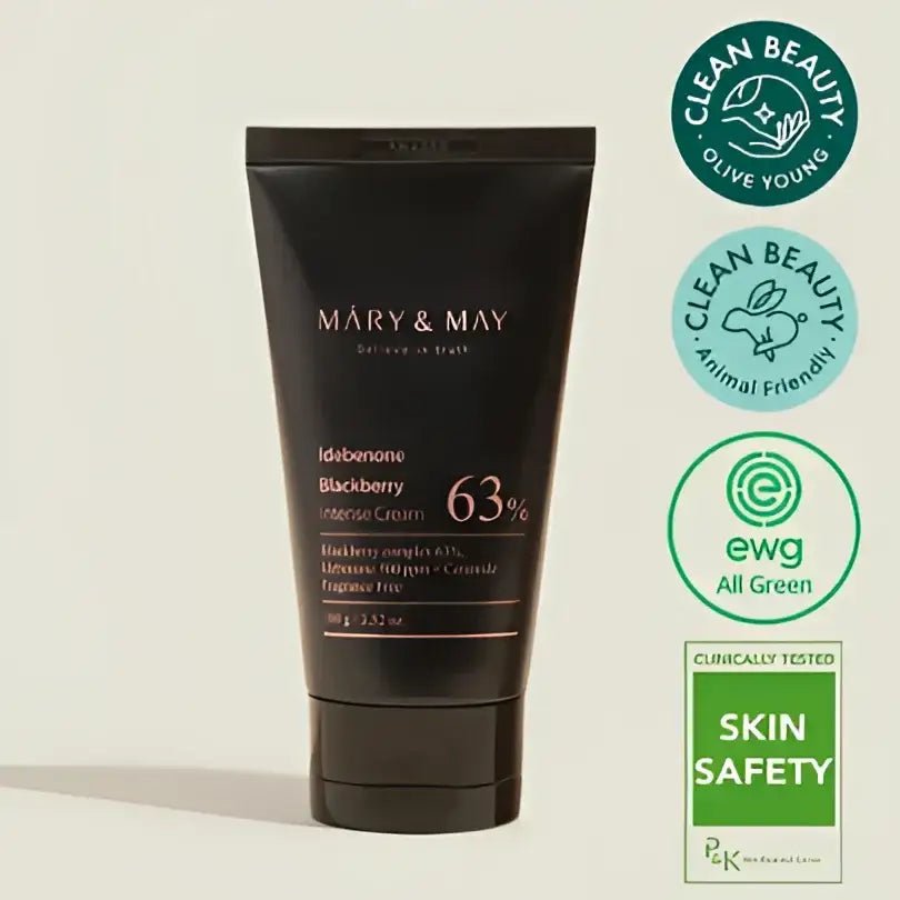 Mary and May Idebenone Blackberry Intense Cream 100g for Hydrated Skin - 100g