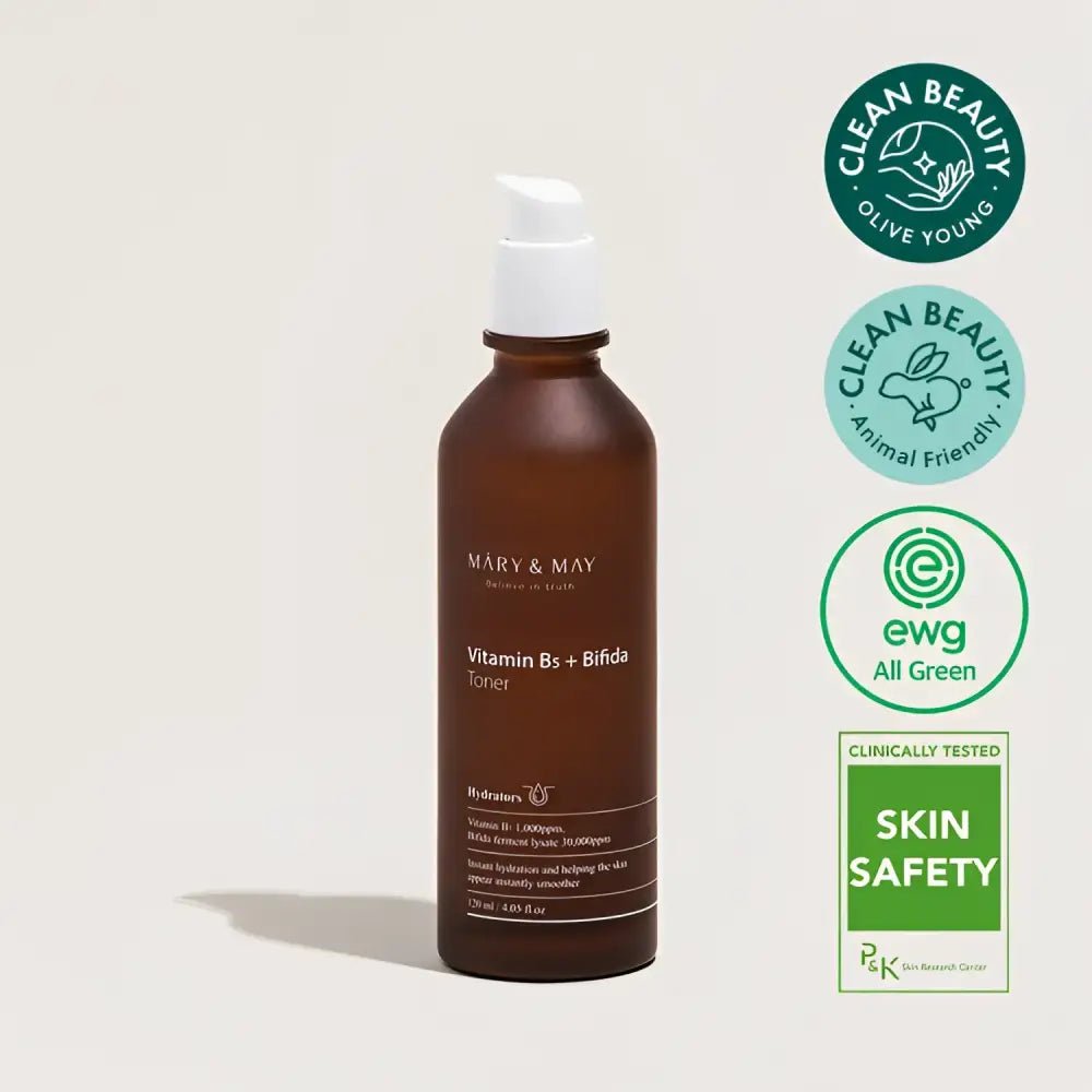 Mary&May Vitamin B5 Bifida Toner 120ml for Deep Hydration - 120ml