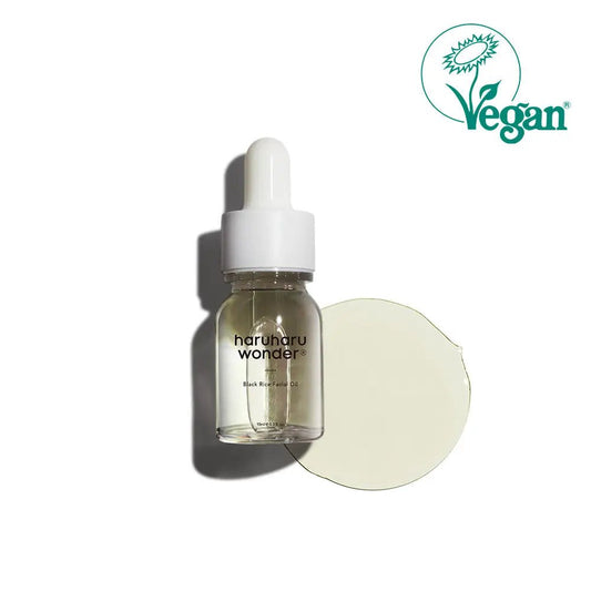 Haruharu Wonder Black Rice Facial Oil 10ml Natural Glow for Radiant Skin - 10ml