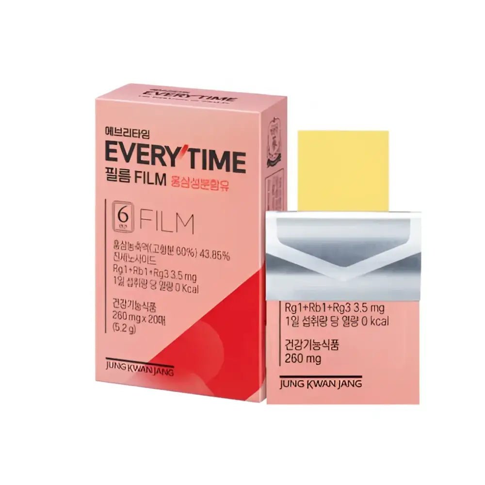 Jung Kwan Jang Korean Red Ginseng Extract Every Time Film - Red Ginseng