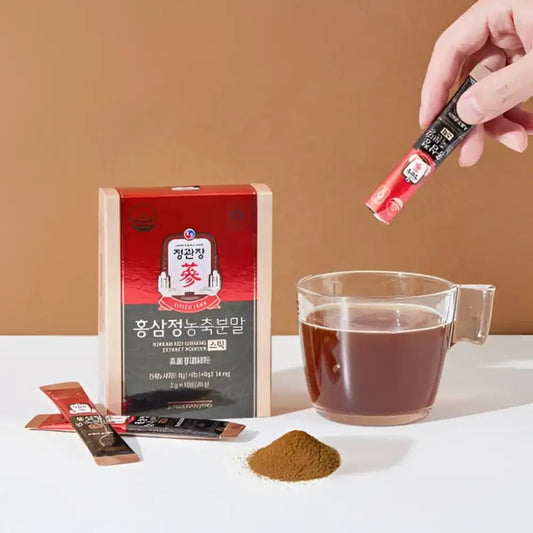 Jung Kwan Jang Korean Red Ginseng Extract Powder Stick 2g 30ea - Red Ginseng