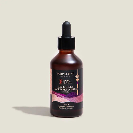 Mary&May Idebenone Blackberry Complex Serum 80ml Antioxidant for Youthful Skin - 80ml