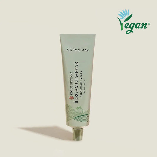 Mary&May Seoul Edition Bergamot & Pear Hand Cream 50ml for Hydrated Hands - 50ml
