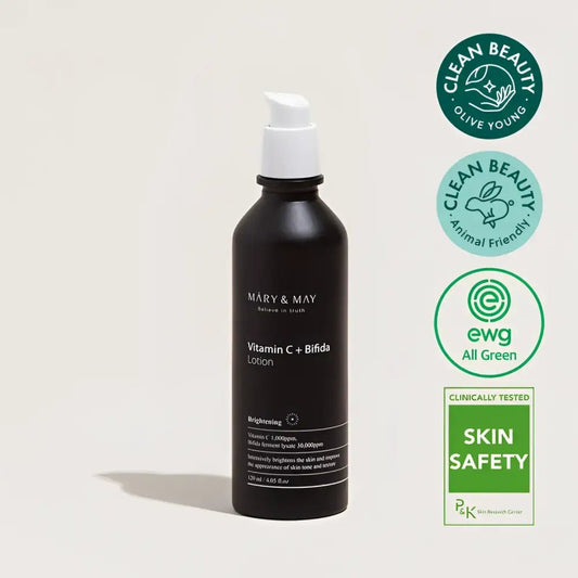 Mary&May Vitamin C + Bifida Lotion 120ml for Radiant Skin - 120ml