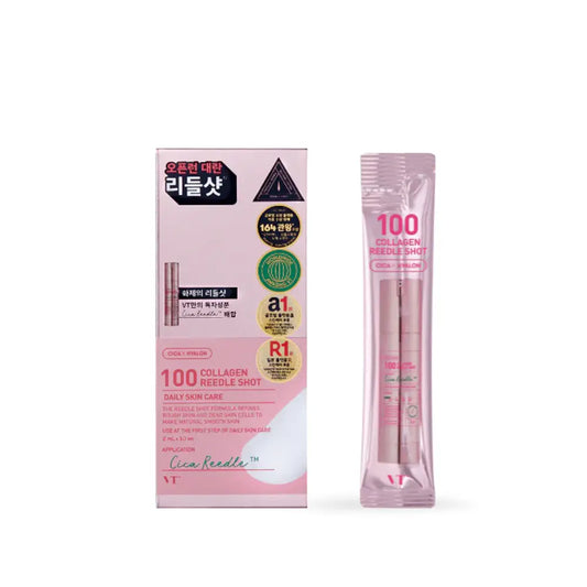 VT Cosmetics 100 Collagen Reedle Shot Serum 10 Count - 10ea