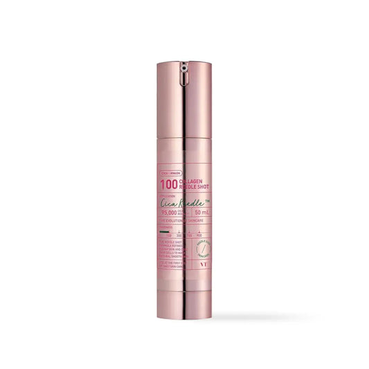 VT Cosmetics Collagen Reedle Shot 100 Serum 50ml For Skin - 50ml
